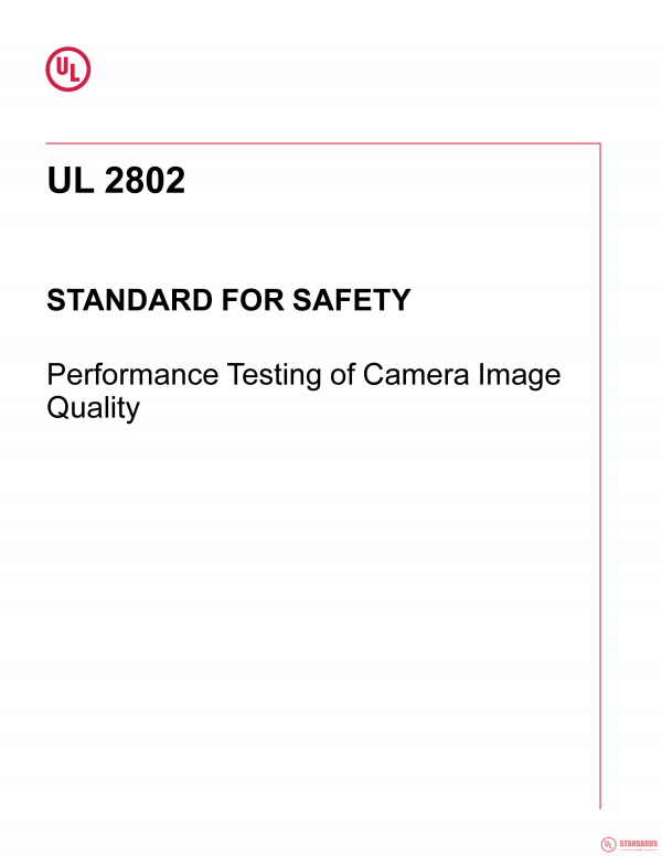 UL 2802 PDF